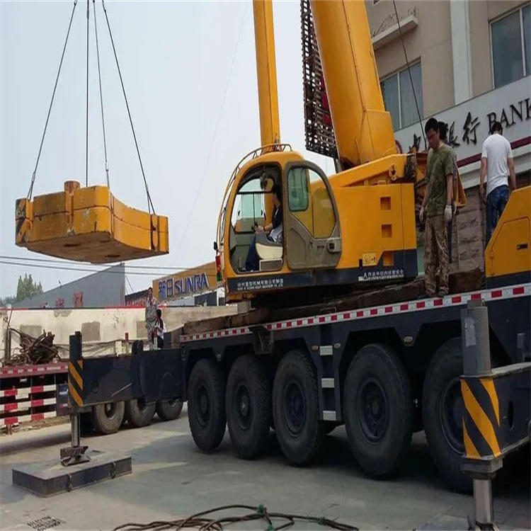 资溪县当地吊车出租|机器吊装|75吨|工厂搬迁服务